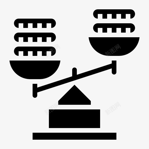 规模商业和金融116填充svg_新图网 https://ixintu.com 规模 商业 金融 填充