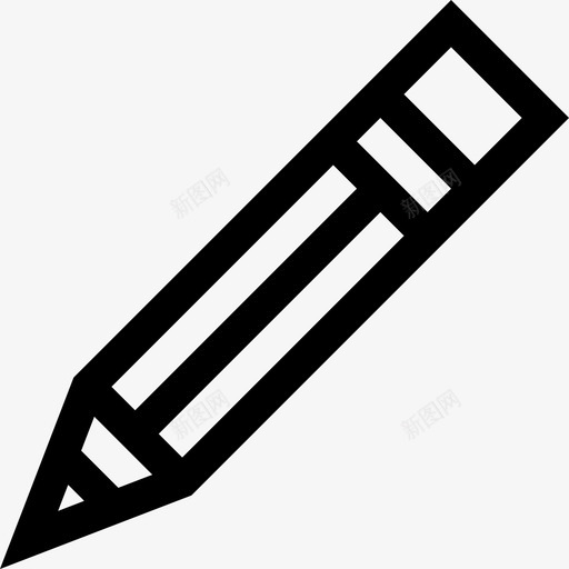 铅笔艺术设计32直线svg_新图网 https://ixintu.com 铅笔 艺术设计 直线