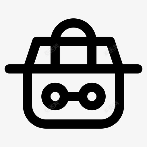 宠物笼动物svg_新图网 https://ixintu.com 宠物 动物