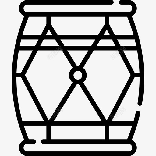 鼓印度80线性svg_新图网 https://ixintu.com 印度 线性