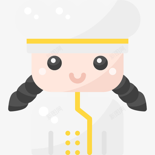 厨师女专业人员2公寓svg_新图网 https://ixintu.com 专业人员 公寓 厨娘 厨师