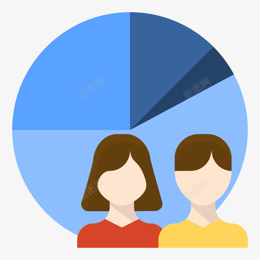 客户商业模式1扁平svg_新图网 https://ixintu.com 客户 商业 模式 扁平