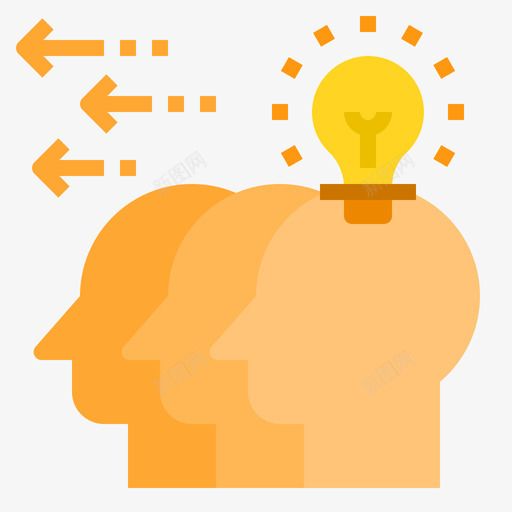 Idea项目管理50扁平svg_新图网 https://ixintu.com Idea 项目管理 扁平