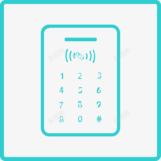 门禁svg_新图网 https://ixintu.com 门禁