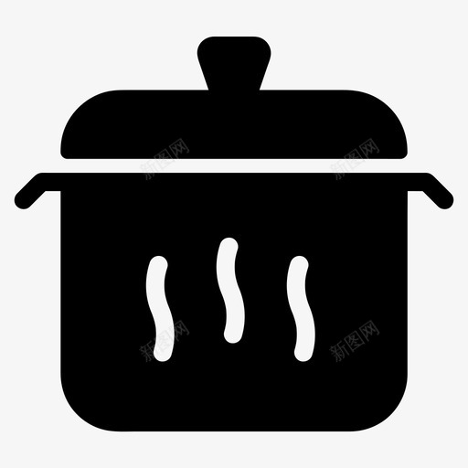 压力锅食品厨房svg_新图网 https://ixintu.com 压力锅 食品 厨房 家用电器