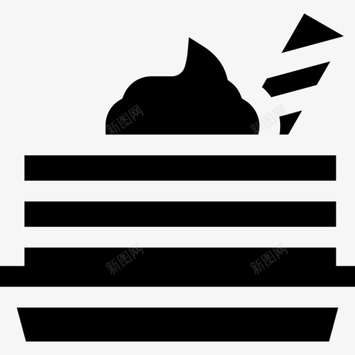 蛋糕糖果和糖果30填充svg_新图网 https://ixintu.com 糖果 蛋糕 填充