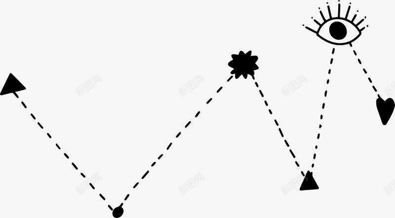 手绘神秘天体星座复古符号透明图案手账AI矢量设计Ppng免抠素材_新图网 https://ixintu.com 手绘 神秘 天体 星座 复古 符号 透明 透明图 图案 手账 AI