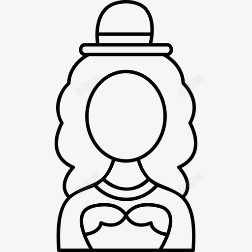 魔术师马戏团106黑色svg_新图网 https://ixintu.com 魔术师 马戏团 黑色