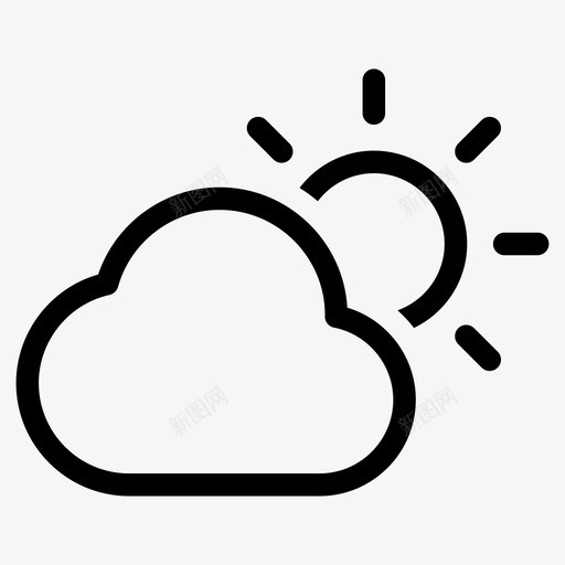 晴天云层天气预报svg_新图网 https://ixintu.com 天气 晴天 云层 天气预报 概况