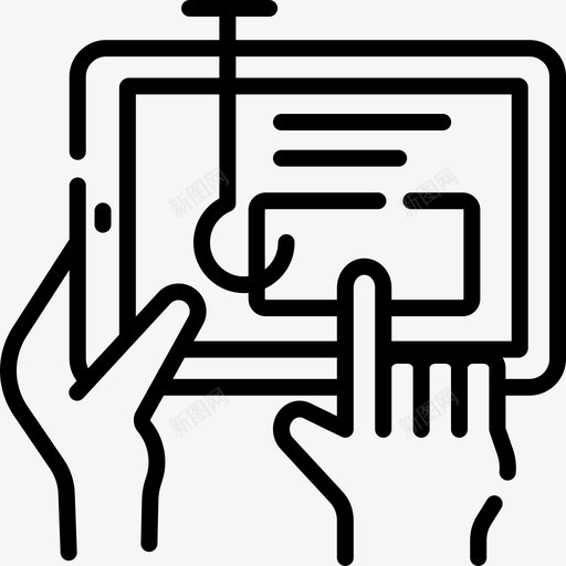 Clickbait数字营销207线性svg_新图网 https://ixintu.com Clickbait 数字 营销 线性