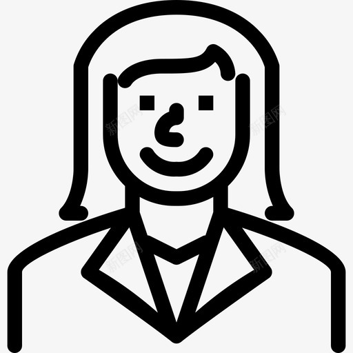 女商人化身管理者svg_新图网 https://ixintu.com 商人 化身 管理者 人物 商业 概要