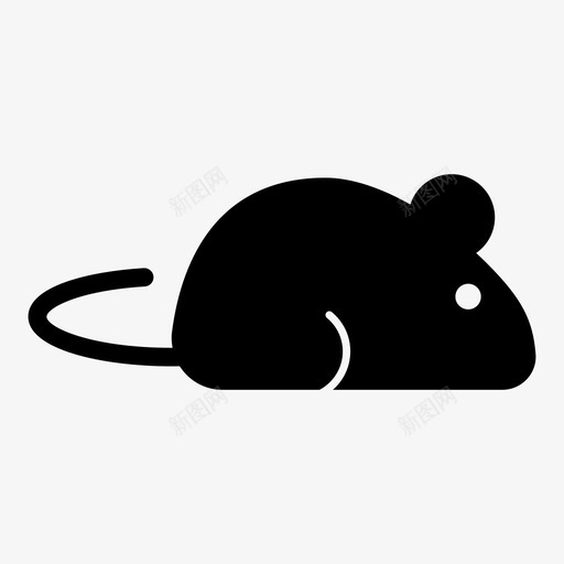 鼠标电脑鼠标可爱svg_新图网 https://ixintu.com 鼠标 老鼠 电脑 可爱 尾巴