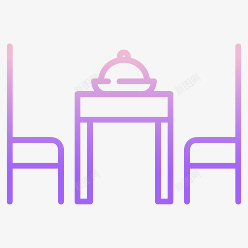 晚餐生活方式49轮廓渐变svg_新图网 https://ixintu.com 晚餐 生活方式 轮廓 渐变