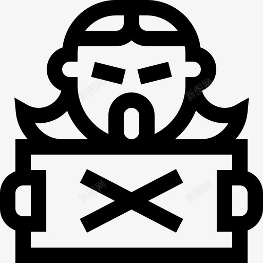 抗议者抗议12直系svg_新图网 https://ixintu.com 抗议者 抗议 直系