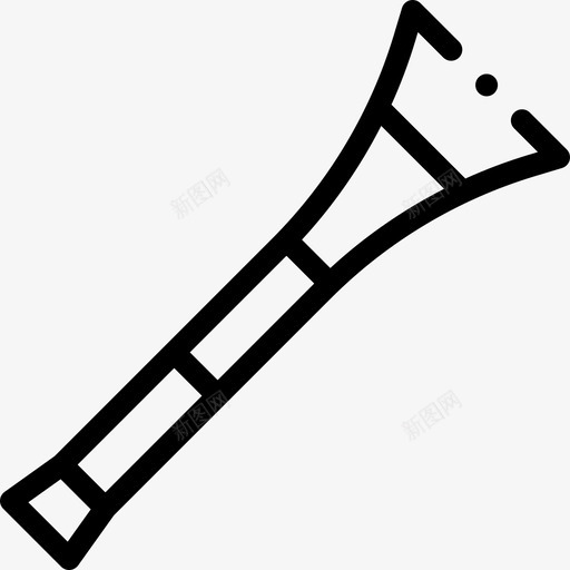 迪吉里多乐器62直系svg_新图网 https://ixintu.com 迪吉里 乐器 直系
