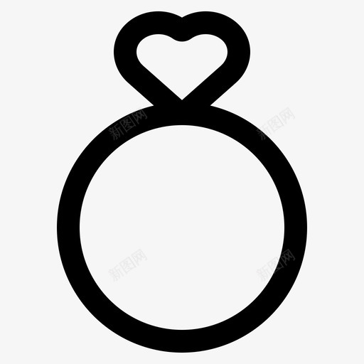 爱情戒指浪漫情人节svg_新图网 https://ixintu.com 爱情 戒指 浪漫 情人节 婚礼 系列