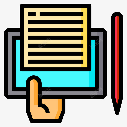 在线学习在线学习148线性颜色svg_新图网 https://ixintu.com 在线学习 线性 颜色
