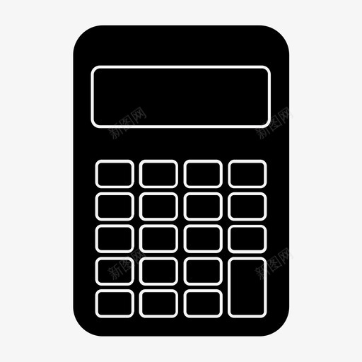 计算器商业经济svg_新图网 https://ixintu.com 计算器 商业 经济 金融 货币
