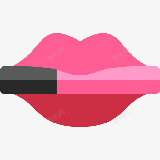 口红instagramhighlightsstoriesbeauty5flatsvg_新图网 https://ixintu.com 口红 instagram highlights stories beauty flat