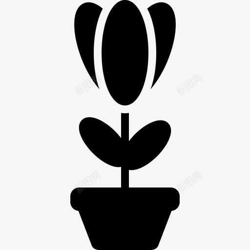 花卉植物花卉花园svg_新图网 https://ixintu.com 花卉 植物 花园 自然 夏季 花美 固体