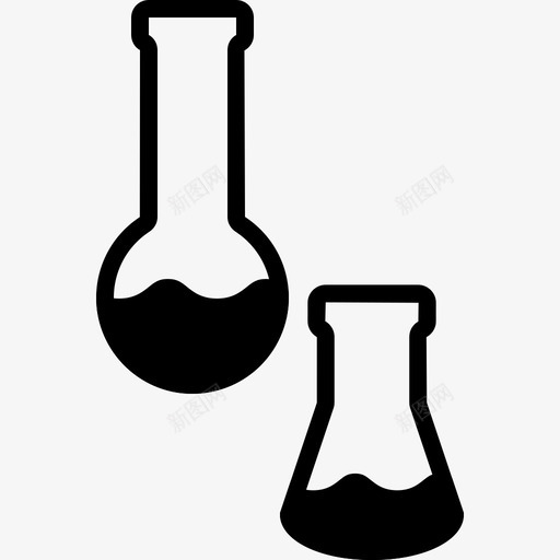 玻璃管化学实验svg_新图网 https://ixintu.com 玻璃 实验室 化学 实验 研究 科学 化学家 固体