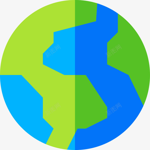 地球可持续能源66平坦svg_新图网 https://ixintu.com 地球 持续 能源 平坦