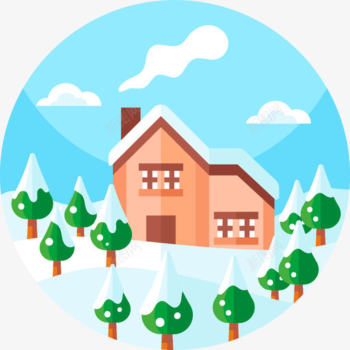 小屋景观98平坦svg_新图网 https://ixintu.com 小屋 景观 平坦