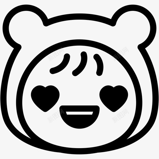 爱宝贝孩子svg_新图网 https://ixintu.com 孩子 表情 符号 宝贝 情感 宝宝 第一 一卷