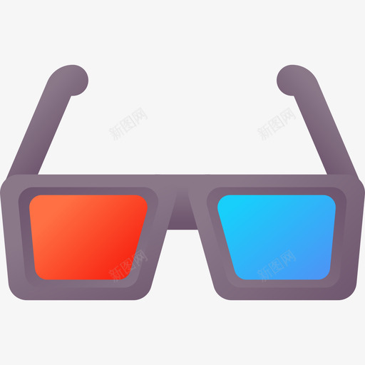 3d眼镜电影工业33彩色svg_新图网 https://ixintu.com 3d 眼镜 电影 工业 彩色