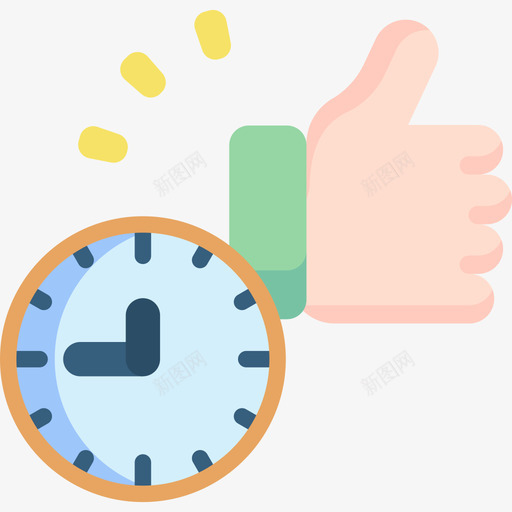 比如时间管理66平淡svg_新图网 https://ixintu.com 比如 时间管理 平淡