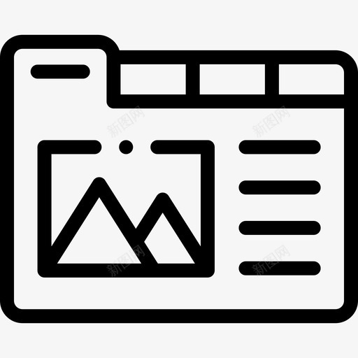 标签响应式设计66线性svg_新图网 https://ixintu.com 标签 响应 设计 线性