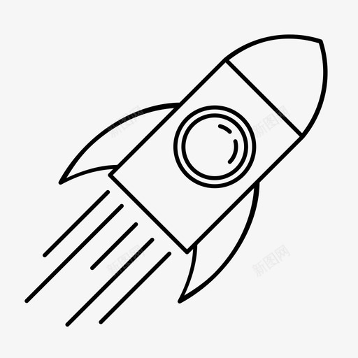 火箭飞机导弹svg_新图网 https://ixintu.com 火箭 飞机 导弹 太空 航天器 车辆 天文学
