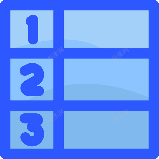 桌子数学13蓝色svg_新图网 https://ixintu.com 桌子 数学 蓝色