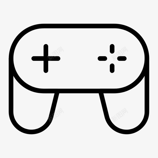 游戏板控制器电子产品svg_新图网 https://ixintu.com 游戏 控制器 电子产品 视频 电子 配件