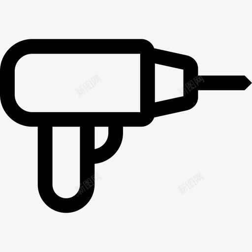 钻头钻具司钻svg_新图网 https://ixintu.com 钻头 钻具 司钻 钻孔 电钻