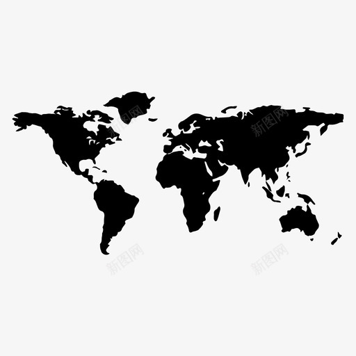 世界地图连接地球svg_新图网 https://ixintu.com 世界地图 连接 地球 国际