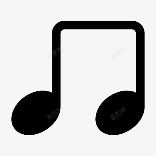 音符艺术音调svg_新图网 https://ixintu.com 音符 艺术 音调