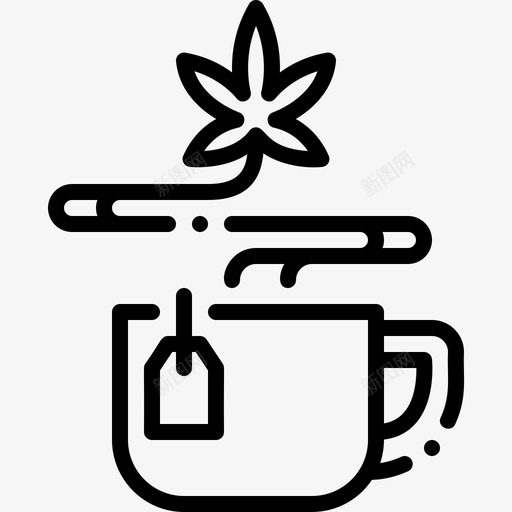 茶大麻14直系svg_新图网 https://ixintu.com 大麻 直系