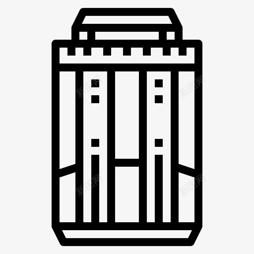 运动包排球2直线型svg_新图网 https://ixintu.com 运动 排球 直线 线型