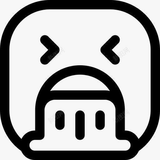 呕吐出血62线形svg_新图网 https://ixintu.com 呕吐 出血 线形