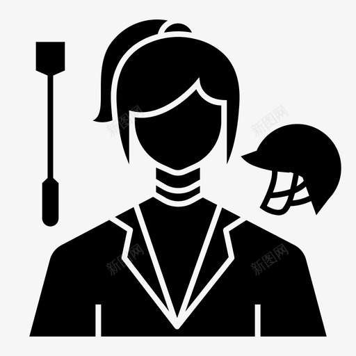 马术化身马svg_新图网 https://ixintu.com 化身 体育 马术