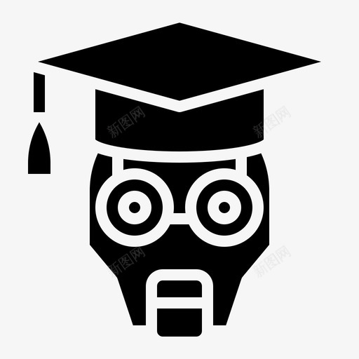 教育人工智能人工智能svg_新图网 https://ixintu.com 人工智能 教育 人工 智能 机器人 固体