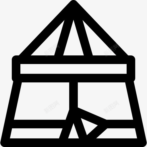 马戏团帐篷79号集市直线型svg_新图网 https://ixintu.com 马戏团 帐篷 79号 集市 直线 线型