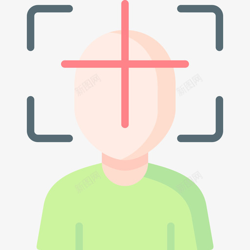 头部虚拟现实111扁平svg_新图网 https://ixintu.com 头部 虚拟现实 扁平