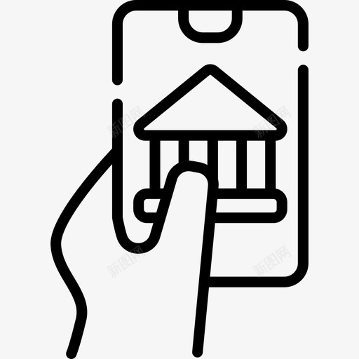 银行金融214直系svg_新图网 https://ixintu.com 银行 金融 直系