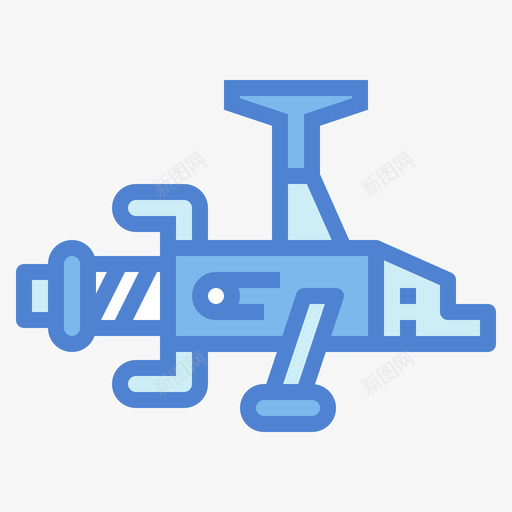 钓鱼卷轴钓鱼68蓝色svg_新图网 https://ixintu.com 钓鱼 卷轴 蓝色