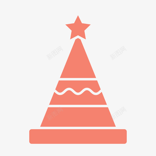 派对帽庆祝圣诞节svg_新图网 https://ixintu.com 派对 庆祝 圣诞节 装饰 圣诞快乐 铭文