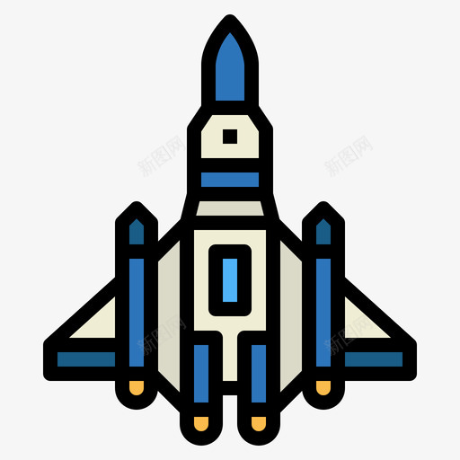 喷气式飞机11号飞机线性颜色svg_新图网 https://ixintu.com 喷气式飞机 11号 飞机 线性 颜色
