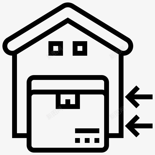 进口货物集装箱svg_新图网 https://ixintu.com 进口 货物 集装箱 配送 物流 装运