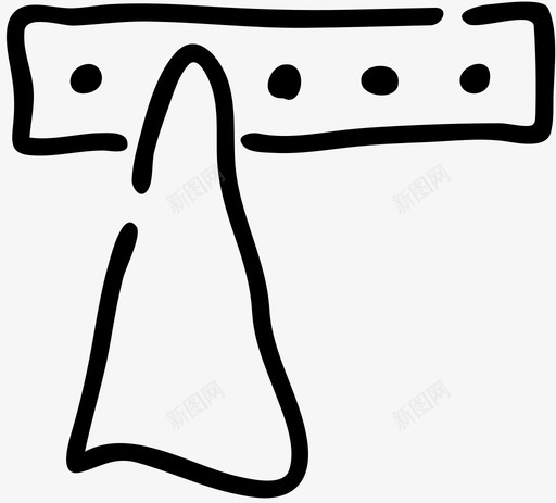布料衣架挂钩svg_新图网 https://ixintu.com 厨房 家用 布料 挂钩 架子 毛巾 简笔画 衣架